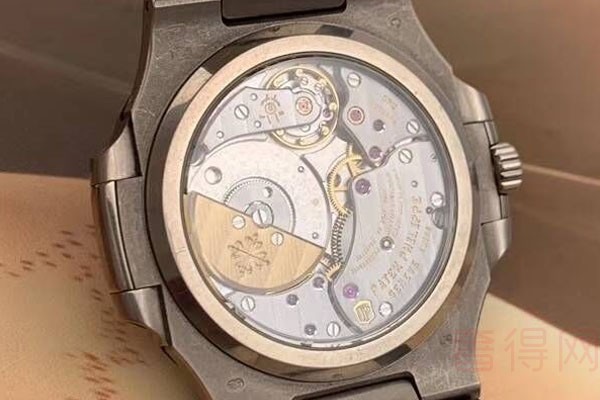 百达翡丽运动优雅系列手表表背照