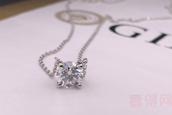 售价1万多买的钻石项链能卖多少钱