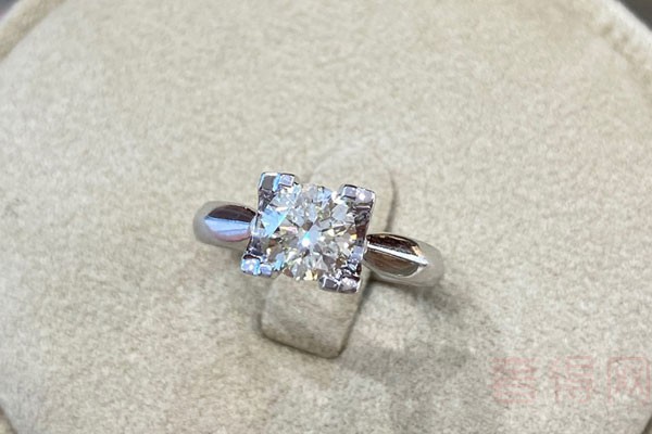 五万元左右白金钻石戒指回收能卖多少钱