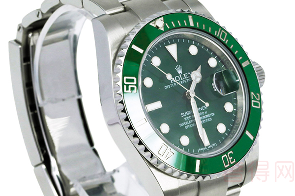 劳力士绿鬼手表回收价格是否都是超公价现象